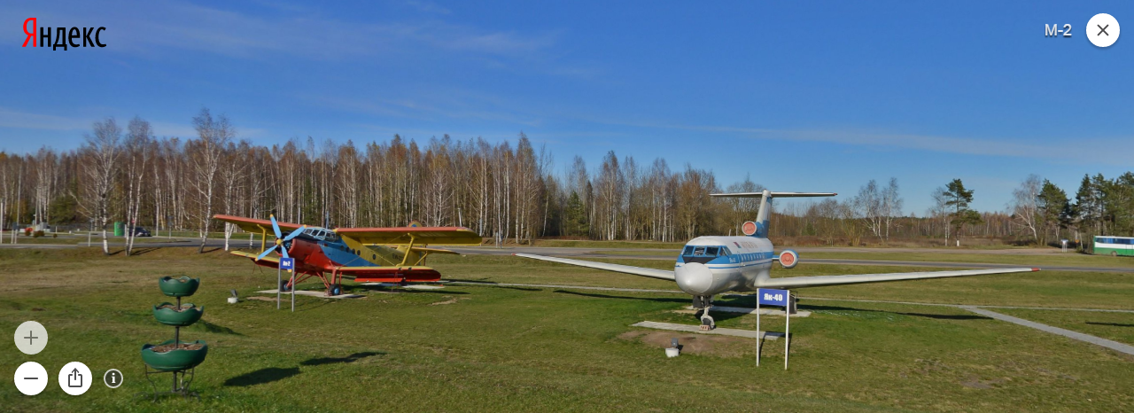 Выставка авиатехники в Национальном аэропорту Минска